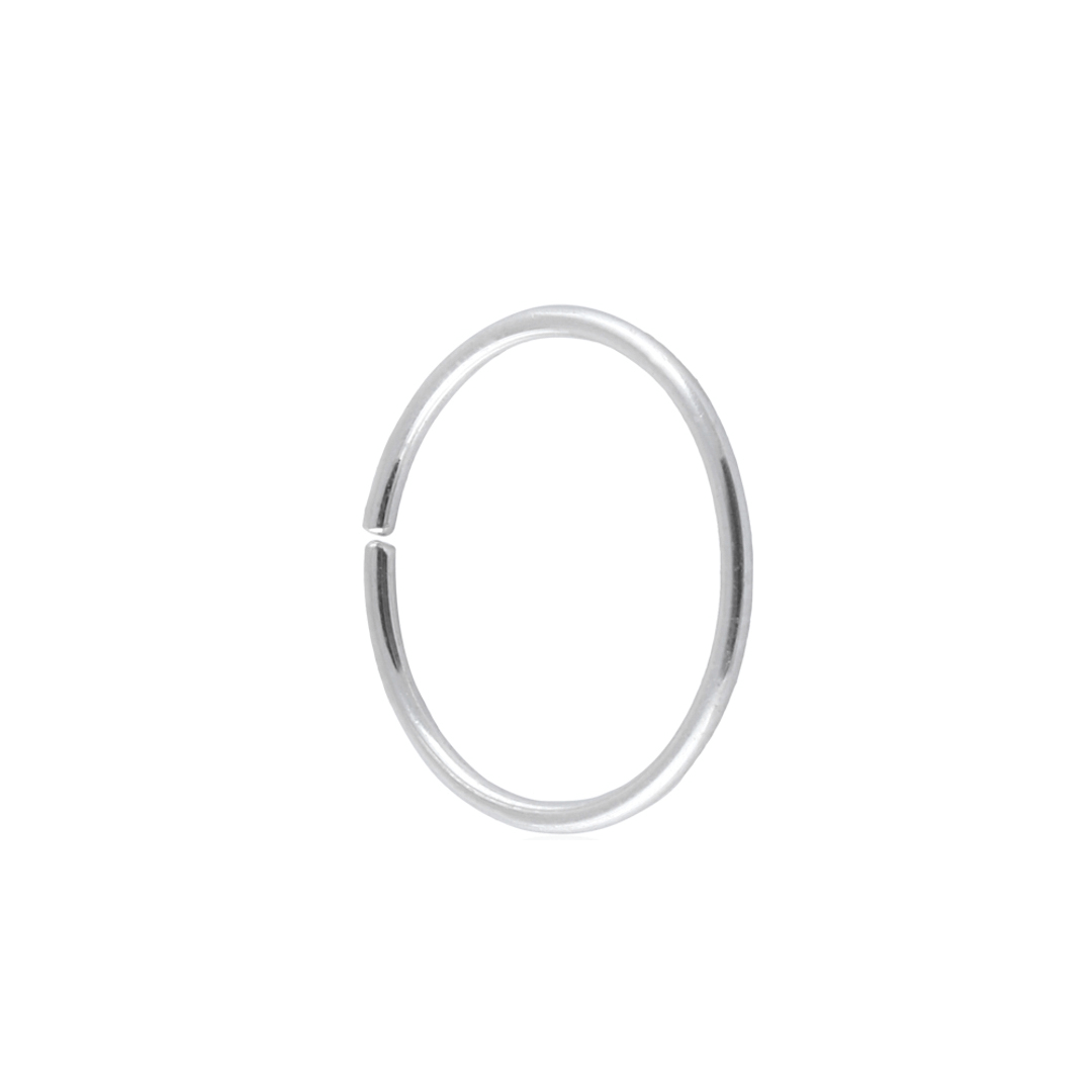 Royal Basic Plain Hoop Ring For Nose, Ear-Tragus-Earlobe-Cartilage- Helix-Rook-Daith Piercing